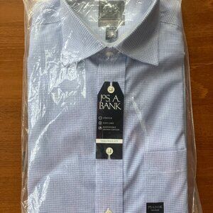 Jos. A. Bank Traveler 15-1/2 x 34 Tailored Fit Dress Shirt
